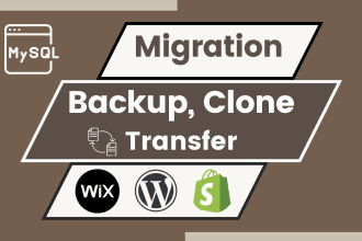 migrate wordpress website or shopify migration or wix to wordpress