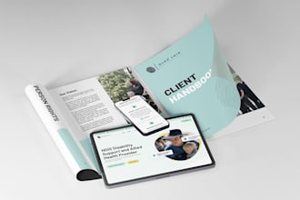 create a brochure or booklet for your business