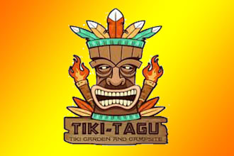 design awesome tike traditional sport logo within 1 day
