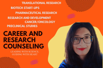 provide research guidance in molecular biology and related fields