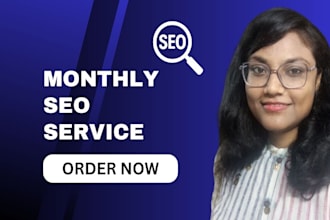 do complete monthly onpage SEO service for your website rankings