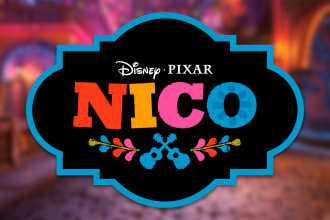 put your text or name on coco logo