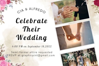 do simple wedding invitation