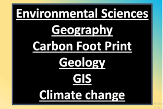 do environmental science research and geography articles