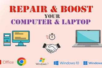 fix and repair your computer or laptop remotely