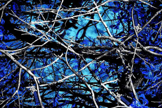 design custom camouflage seamless pattern ready to print