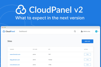 install cloudpanel control panel on your server