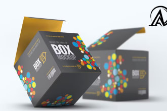 do box design, shipping box, mailer box and packaging design