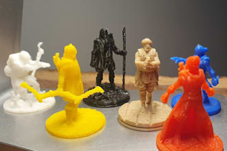 3d print miniature characters for role playing games