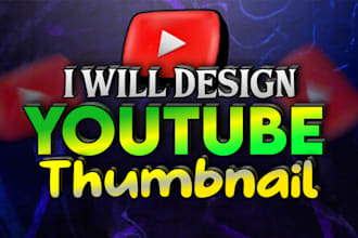 design custom youtube video thumbnail