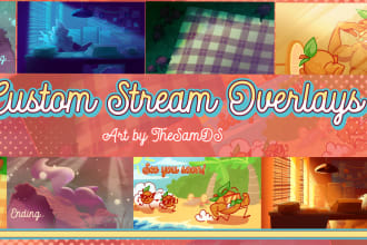 create customized stream overlays