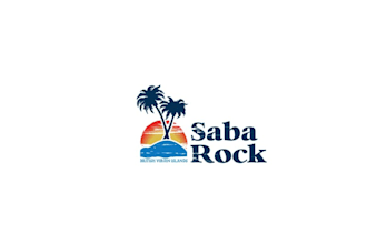do high quality popular classic caribbean island resort logo
