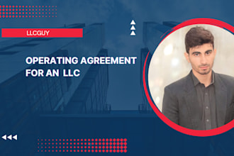 write an operating agreement for your llc company