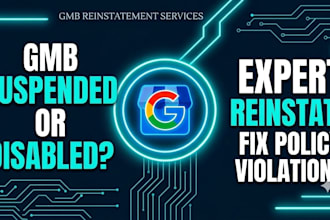 reinstate disabled google business profile and fix gmb suspension