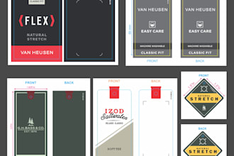 create hangtag, heat transfer label, cloth labels
