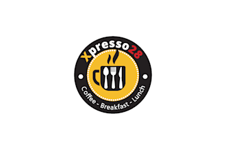 create a food, cafe, bakery, or restaurant logo design