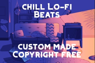 made lofi hip song without copyright music and logo