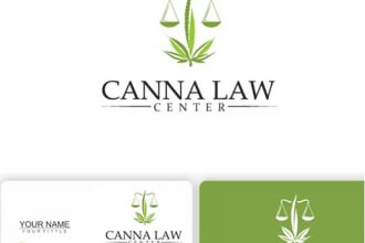 create a unique modern minimalist attorney law logo design