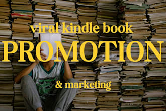 do viral kindle book promotion and marketing