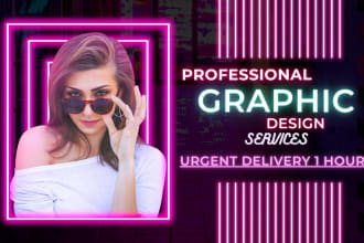 do graphic design, photoshop editing, adobe illustrator , logo artist, t shirt