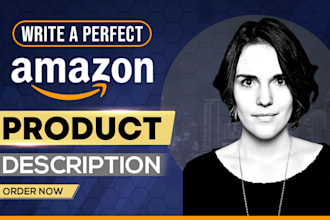 write a perfect amazon product description for you