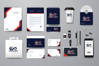 design a minimalist logo with brand identity and style guide