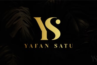 do creative monogram, wordmark, font and initials logo design