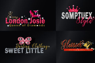 design unique luxury signature, boutique, and online store logo