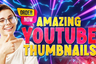 create amazing youtube thumbnail designs for view boosting