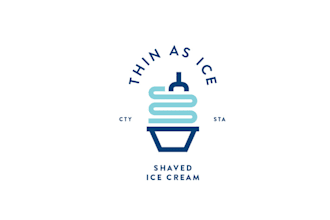 design high quality famous nice ice cream shop logo