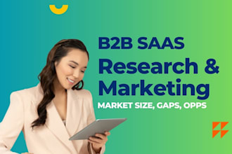 deliver saas market research, GTM plan