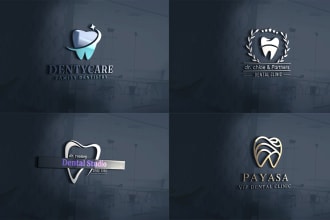 design a medical wellness mental and dentist logo