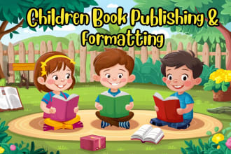 format, publish children book or coloring book on amazon KDP