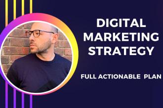 create high performing digital marketing strategy plan