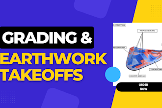 do accurate grading, earthwork takeoffs and cost estimating