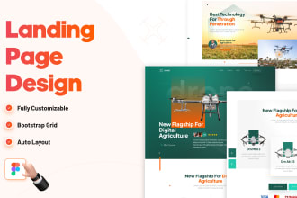 design conversion focused landing page with cro