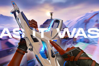 design valorant montage thumbnail in adobe photoshop