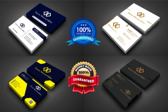 design professional business cards and stationery within 8h