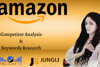 do keyword research and competitor analysis for amazon pl SEO listing, PPC