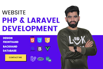 expert laravel  PHP developer website fixing and development