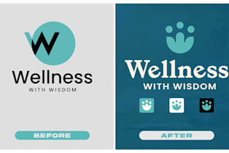 refine, refresh, update, edit or redesign your existing logo