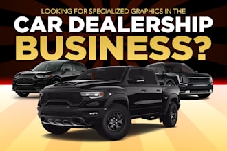 design amazing meta banner ads for automotive car dealership transportation