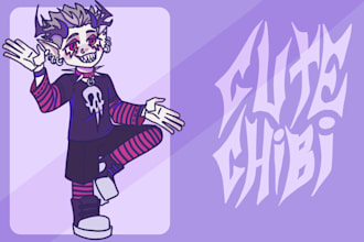 draw cute chibi for you