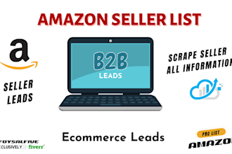collect amazon sellers email, phone no