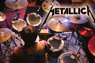 record real rock or metal drums for your song