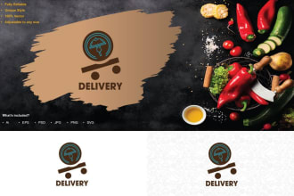 do logo design trucking delivery transports automotive logistics