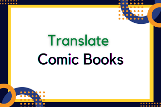 edit and translate cartoons and comic books in PSD and ai