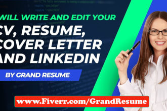 provide professional resume writing and CV writing service