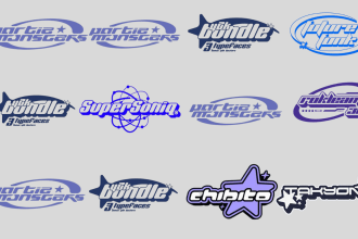 create a custom y2k streetwear logo design