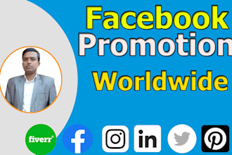 do organic facebook promotion in USA and worldwide